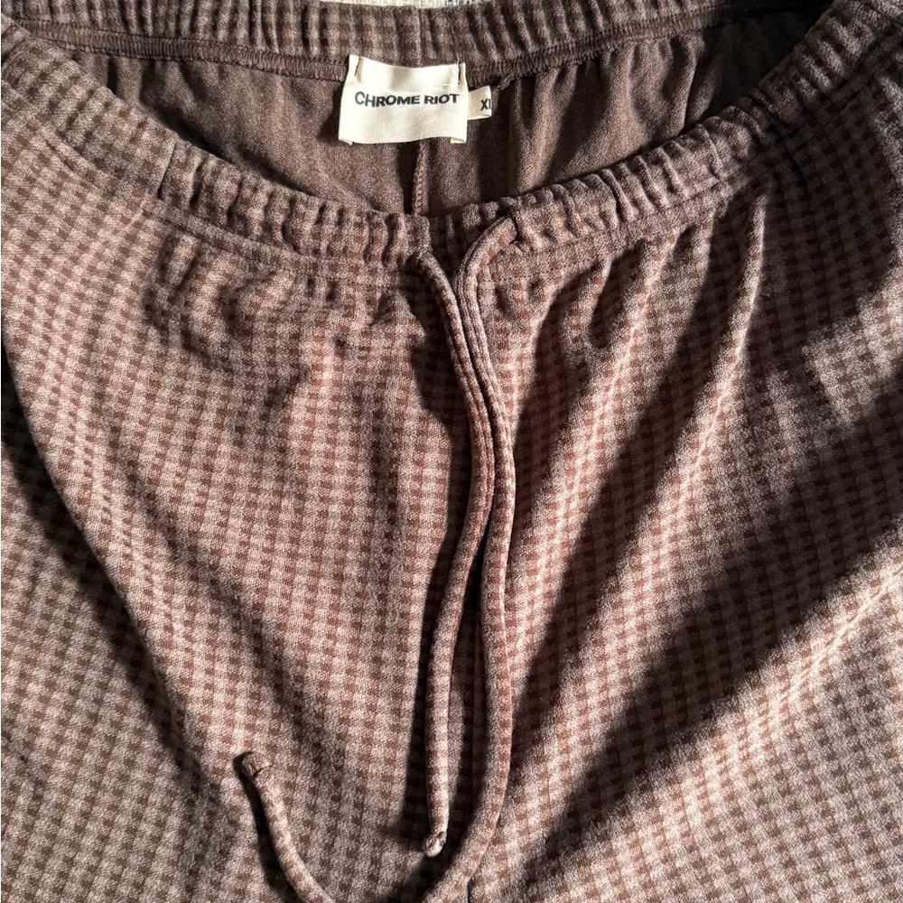 Brown Wide Leg Pants